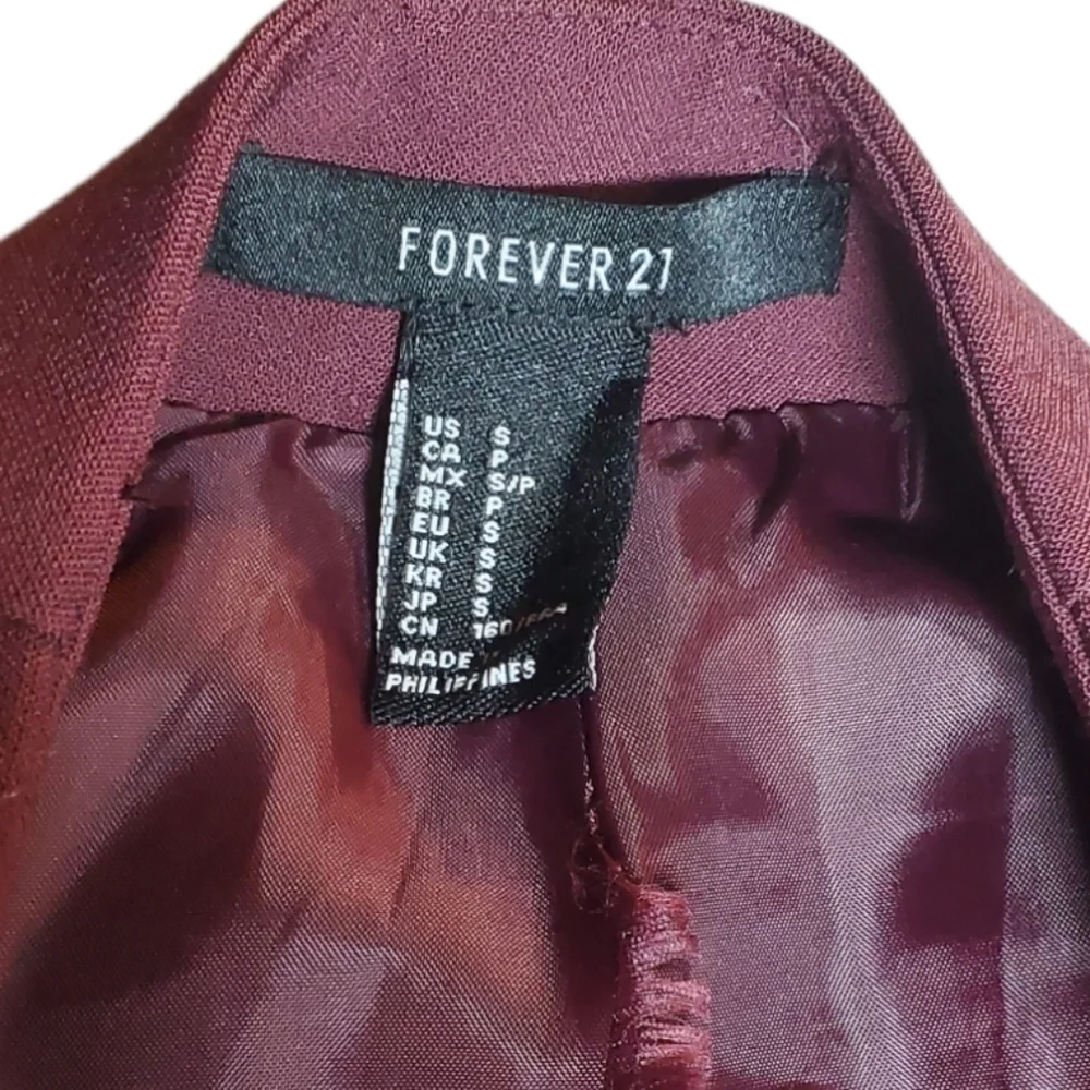 FOREVER 21 zipper detail skirt S